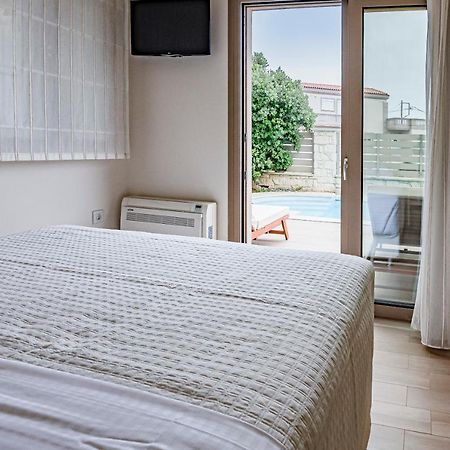 Superior Villa Marina Mare Sauna Hammam Nea Kydonia  Exterior photo