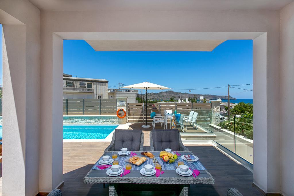 Superior Villa Marina Mare Sauna Hammam Nea Kydonia  Exterior photo